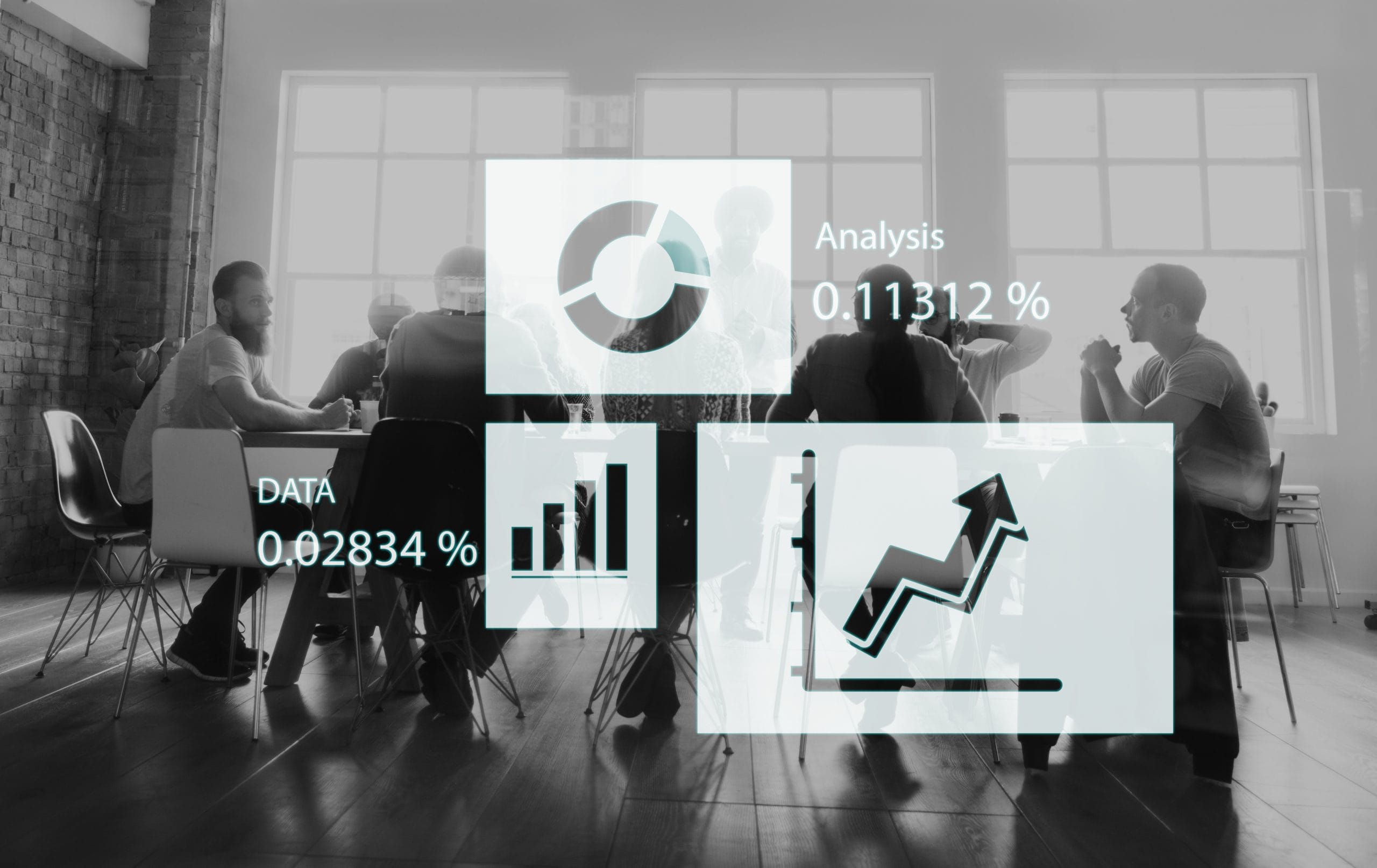 Rising growth chart representing a healthy sales pipeline